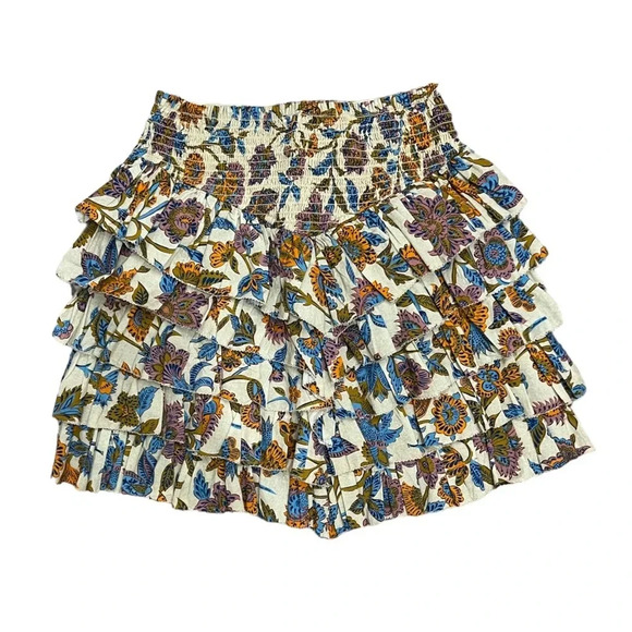 Love the Label Dresses & Skirts - Anthropologie Love the Label Mini Ruffle Floral Flounce Skirt